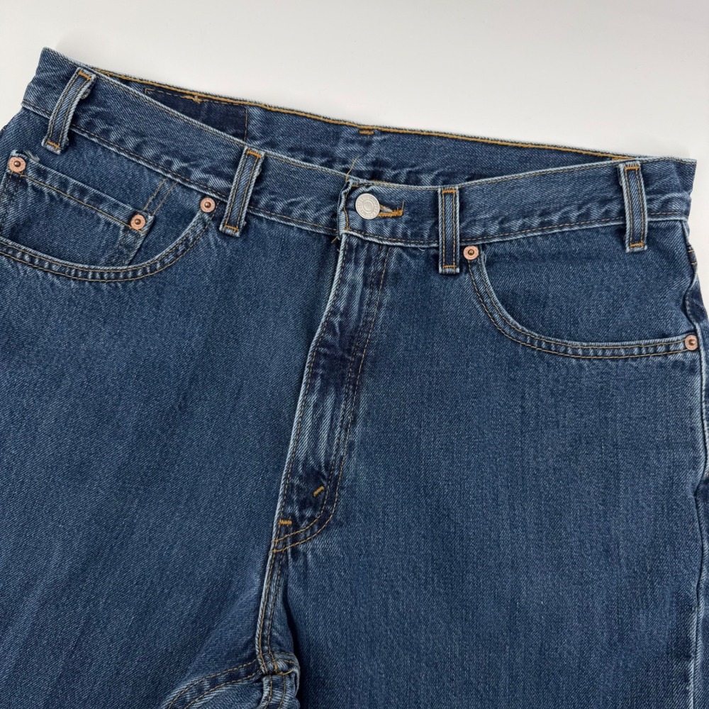 Levi Strauss Vintage Made in USA 550 Relaxed Fit Mens Blue Denim Jeans W36 L32